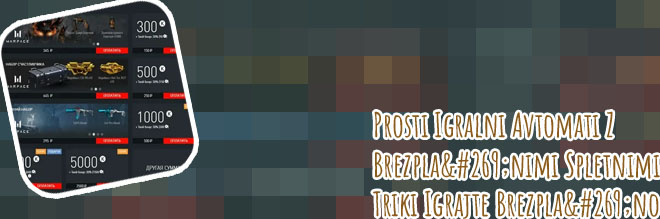 Igralni avtomati Stava brez tveganja bonusi
